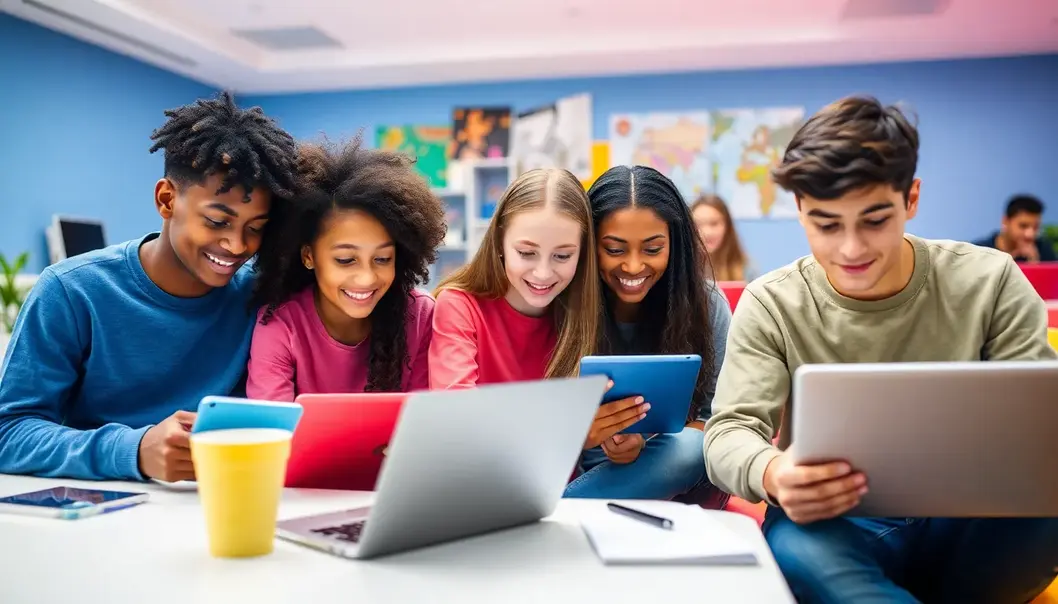 Teens leverage AI tools for both personal and school projects.